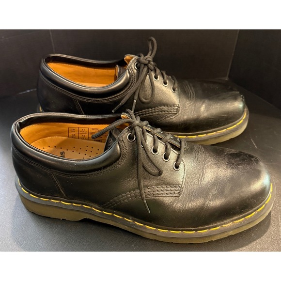 Dr. Martens Other - Doc Martens Mens Size 11 Padded Collar Oxford Black Leather 5 Eye 11849 Preppy